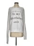 Wildfox Silver Sweatshirt Size Sm (1 or S) - photo 1