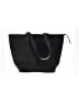 Chico's 100% Polyester Solid Black Tote One size - photo 1