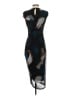 DKNY Graphic Blue Cocktail Dress Size 2 - photo 2