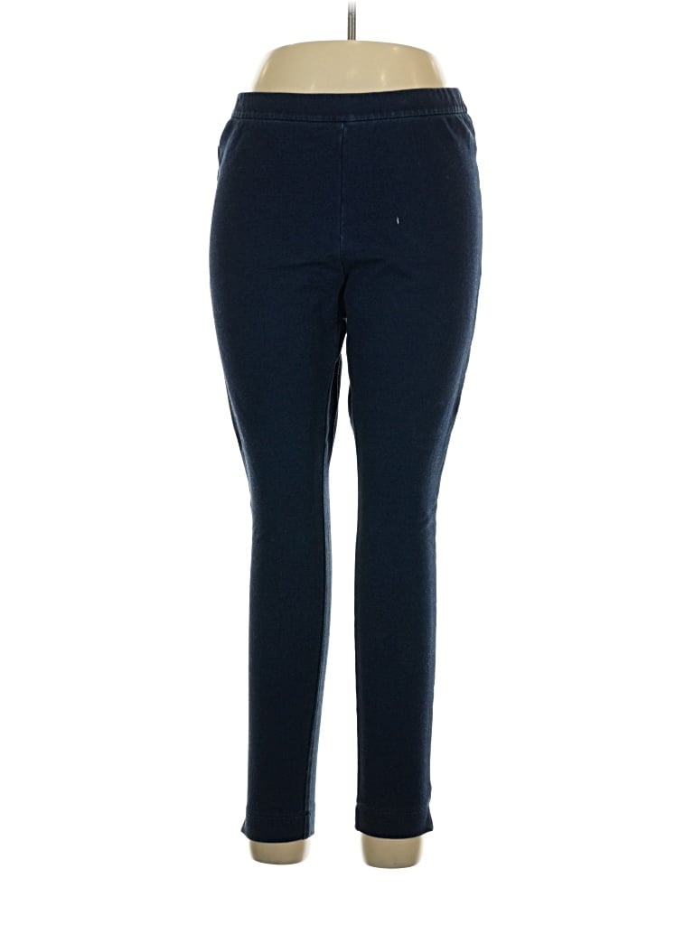 Pre-owned Purejill Casual Pants In Blue