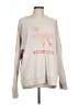 Aerie Graphic Tan Pullover Sweater Size L - photo 1