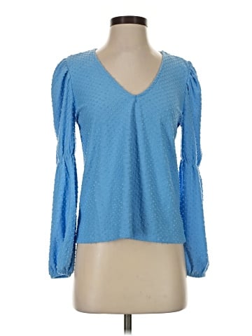 Pieces Long Sleeve Blouse (view 1)
