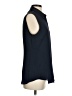 Theory 100% Silk Black Blouse Size S - photo 4