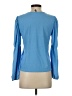 Pieces Blue Long Sleeve Blouse Size S - photo 2