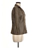 Sigrid Olsen 100% Silk Brown Silk Blazer Size 6 - photo 4