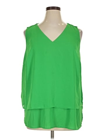 MICHAEL Michael Kors Sleeveless Blouse (view 1)