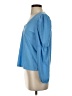 Pieces Blue Long Sleeve Blouse Size S - photo 5