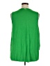 MICHAEL Michael Kors 100% Polyester Green Sleeveless Blouse Size 1X - photo 2