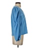 Pieces Blue Long Sleeve Blouse Size S - photo 4