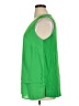 MICHAEL Michael Kors 100% Polyester Green Sleeveless Blouse Size 1X - photo 5