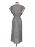 Max Studio Print Gray Casual Dress Size S - photo 2