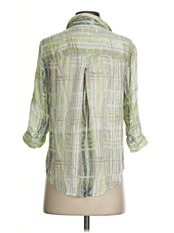 Intro 3/4 Sleeve Button-Down Shirt (view 2)