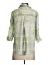 Intro 100% Modal Green 3/4 Sleeve Button-Down Shirt Size S (petite) - photo 2