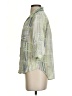 Intro 100% Modal Green 3/4 Sleeve Button-Down Shirt Size S (petite) - photo 5