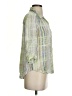 Intro 100% Modal Green 3/4 Sleeve Button-Down Shirt Size S (petite) - photo 4