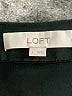 Ann Taylor LOFT 100% Polyester Black Short Sleeve Blouse Size L - photo 7