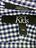 Nordstrom 100% Cotton Houndstooth Gray Long Sleeve Button-Down Shirt Size 14 - photo 3