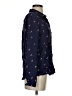 Rails Floral Blue Long Sleeve Blouse Size S - photo 4