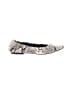 Sigerson Morrison 100% Leather Animal Print Ivory Flats Size EU 36 - photo 1