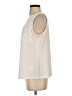Susan Graver Ivory Sleeveless Blouse Size S - photo 5