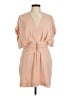 IRO 100% Polyester Solid Tan Cocktail Dress Size EU (FR) 40 / US 8 - photo 1