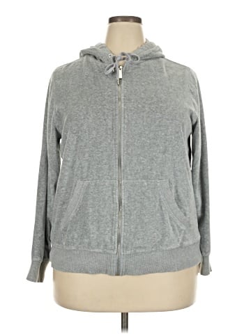 MICHAEL Michael Kors Zip Up Hoodie (view 1)