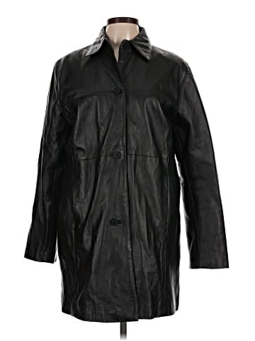 Nicole Miller New York City Faux Leather Jacket (view 1)