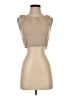 Assorted Brands Tan Sleeveless Blouse Size XS - photo 1