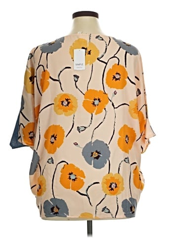 Suzanne Betro Short Sleeve Blouse (view 2)