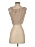 Assorted Brands Tan Sleeveless Blouse Size XS - photo 2