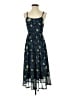 Hot Topic 100% Polyester Stars Blue Casual Dress Size XS - photo 1