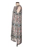 Tulle 100% Polyester Print Gray Casual Dress Size L - photo 5