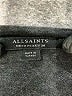 ALLSAINTS Black Short Sleeve Top Size 6 - photo 7
