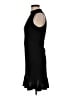 Caution to the Wind Solid Black Cocktail Dress Size M - photo 5