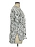 Weekend Suzanne Betro Silver Short Sleeve Blouse Size 1X - photo 4