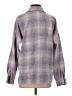 Lovers + Friends 100% Polyester Plaid Purple Jacket Size XS - photo 2
