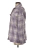 Lovers + Friends 100% Polyester Plaid Purple Jacket Size XS - photo 5