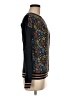 Next Floral Black Pullover Sweater Size 8 - photo 4