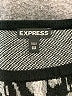 Express Graphic Gray Casual Dress Size XXS - photo 7