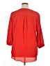 Sami & JO 100% Polyester Red 3/4 Sleeve Blouse Size XL - photo 2