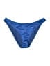 Triangl 100% Polyester Chevron-herringbone Blue Swimsuit Bottoms Size XXS - photo 1