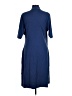 Travelsmith Blue Casual Dress Size L (petite) - photo 2
