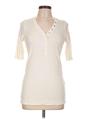Torrid Short Sleeve Henley (view 1)