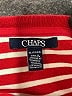 Chaps Stripes Red Casual Dress Size XL - photo 7