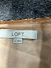 Ann Taylor LOFT 100% Polyester Print Tan Cocktail Dress Size 6 - photo 7