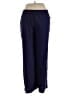 Caslon Solid Blue Linen Pants Size XL - photo 1