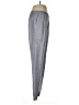 Covington Plaid Gray Linen Pants Size 6 - photo 4
