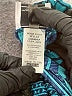 Moa Moa Chevron-herringbone Teal Formal Skirt Size M - photo 5