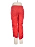 Apt. 9 Solid Red Casual Pants Size 12 - photo 2