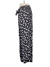 Ann Taylor 100% Rayon Print Blue Casual Pants Size L - photo 5